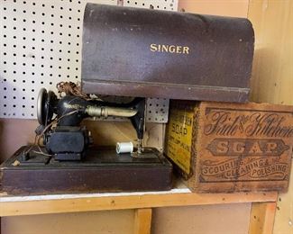 old Singer sewing machine