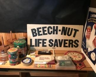 Beechnut Lifesavers memorabilia