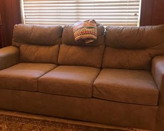 Gray Microfiber Sofa