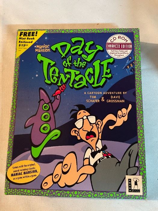 Maniac Mansion “Day of the Tentacle” PC CD Rom Game!