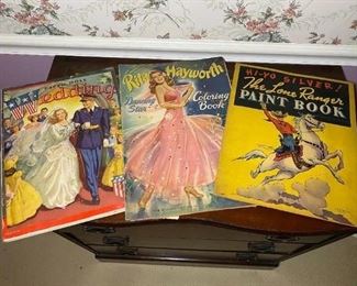 Antique Coloring Books