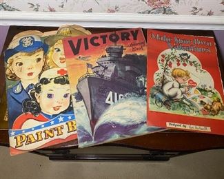 Antique Coloring Books