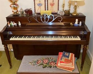 Chickering Console Piano