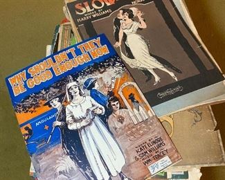 Antique Sheet Music