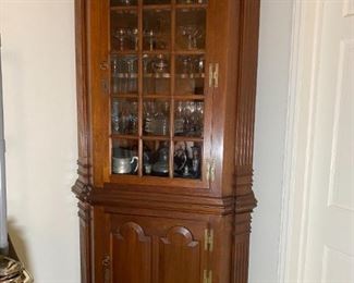 Antique Corner Cabinet