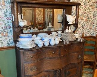 Antique Oak Sideboard