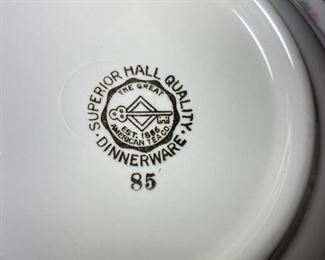 Hall China Set