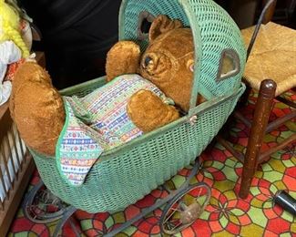 Antique Baby Stroller