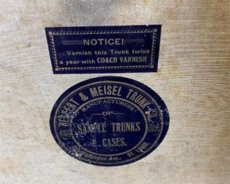 Antique Steamer Trunk