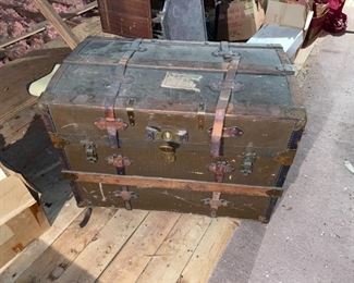Antique Steamer Trunk