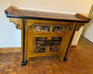 Chinoiserie Console Table