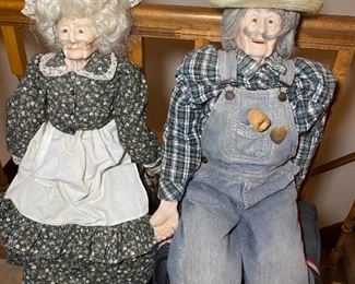 Large Porcelain Dolls