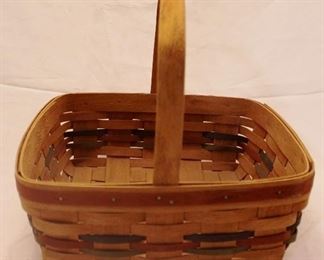 4010 - 1990 Longaberger Shades of Autumn Pie Basket 12 x 12 x 12