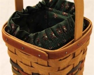 5069 - 1992 Longaberger Bittersweet Shades of Autumn Shades of Autumn with cloth liner 6 x 5 1/2 x 5 1/2