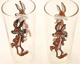 5163 - Pair of Wile E Coyote Glasses 1973 by Pepsi