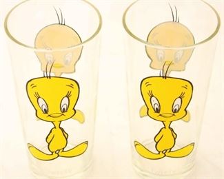 5173 - Pair of Tweety Bird Glasses 1973 by Pepsi