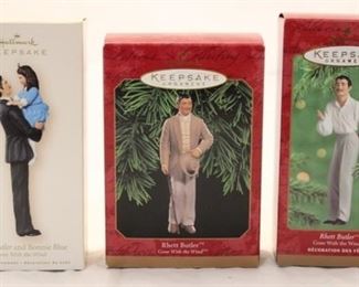 5236 - 3 Hallmark Gone With the Wind ornaments