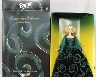 8011 - Society Style Emerald Enchantment Barbie, 1996 Third in a Series