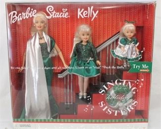 8041 - Singing Holiday Sisters - Barbie, Stacie, Kelly 2000