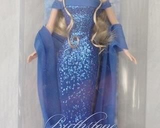 8054 - Birthstone Collection September Sapphire Barbie 2002