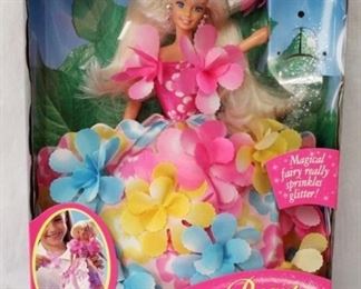 8055 - Blossom Beauty Barbie Magical Fairy really sprinkles glitter!
