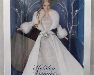 8074 - Holiday Visions Barbie - Winter Fantasy First in the Series - 2003 - Special Edition