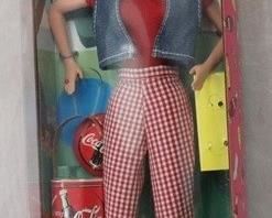 8093 - Coca-Cola Picnic Barbie - Cut-Outs on back of box