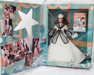 8158 - Scarlett O'Hara in black & white dress Hollywood Legends Collection