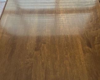 Heywood Wakefield Dining Room Table w 3 Leaves, 8 Chairs and Hutch