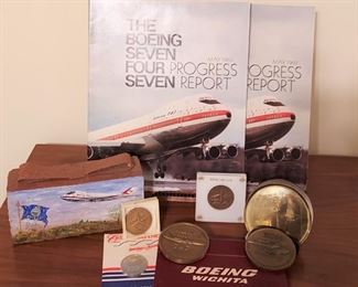 Vintage Boeing collectibles 