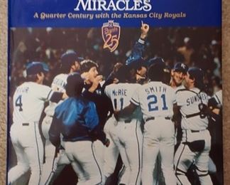 Vintage KC Royals "Moments, Memories, Miracles: book