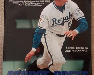Vintage "George Brett-A Royal Hero" book