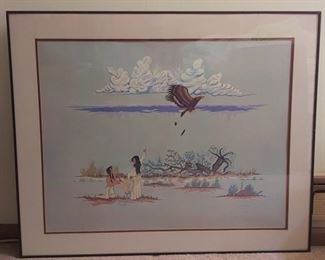 Artist proof (10 of 25) by Franklin Fireshaker