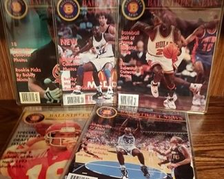Vintage Ballstreet News magazines
