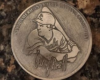 1980 American league batting champion coin 