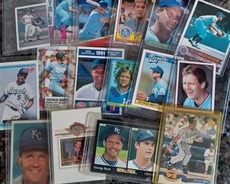 George Brett baseball cards