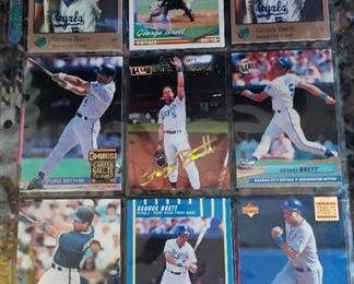 George Brett baseball cards