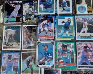George Brett baseball cards