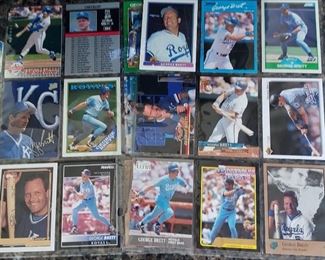 George Brett baseball cards