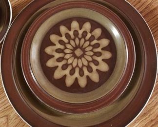 Detail, Vintage Electra Regency Stoneware Dishes