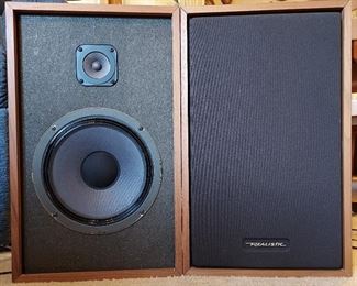 Vintage Realistic 2-Way bookshelf speakers