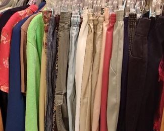 Vintage and modern women's clothing