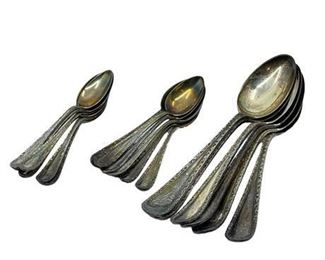 Lot 030a
Antique Sterling Silver Spoon Service