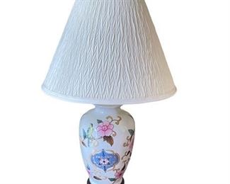 Lot 036
Ceramic Hand Painted Table Lamp Pair