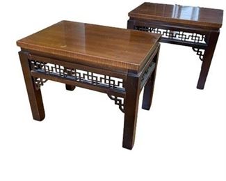 Lot 038
Vintage Chinese Chippendale Small Tea Table Set