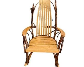 Lot 070c
Bentwood Hand Crafted Rocking Chair