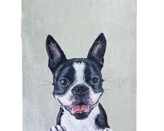 Lot 101c
Boston Terrier Stretched Canvas Print