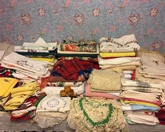 Vintage linens.