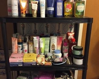 Health and beauty items.