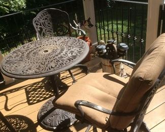 Cast Iron Outdoor Set